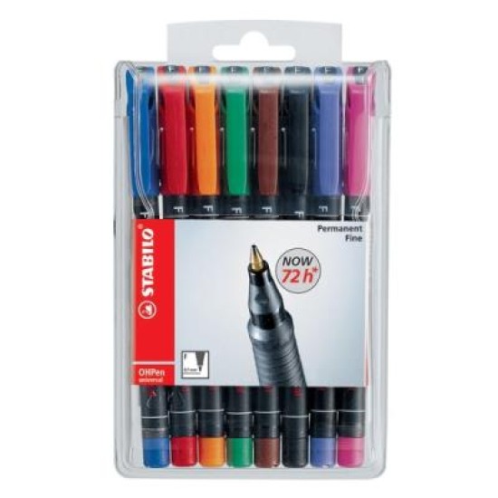 STABILO OHPEN PERMANENT 842/40 RED