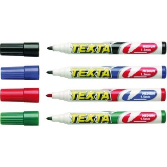 TEXTA WHITEBOARD MARKER TXWB1 BLACK