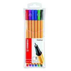 STABILO POINT 88 88/6 ASST WALL 6 STABILO POINT 88 88/6 ASST WALL 6