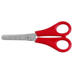 CELCO SCISSORS 133MM KIDS MEASURE RED