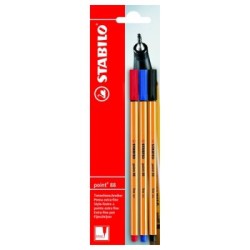 STABILO POINT 88 B-10213 ASST CD3