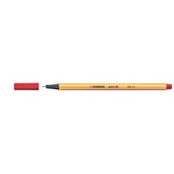 STABILO POINT 88 FINELINER 88/40 RED