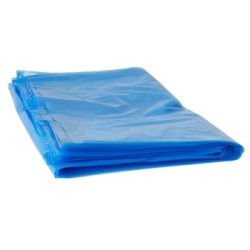 BLUE PLASTIC SHREDDER BAG BLUE Pack of 25 BLUE PLASTIC SHREDDER BAG BLUE Pack of 25