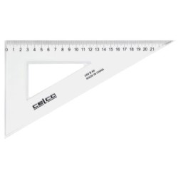 CELCO SET SQUARE 26CM 60DEG HANGSELL