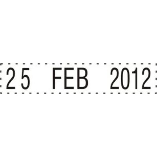 DESKMATE RUBBER DATE STAMP 4MM 12 YEAR