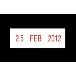 DESKMATE SELF-INKING STAMP DATE RED