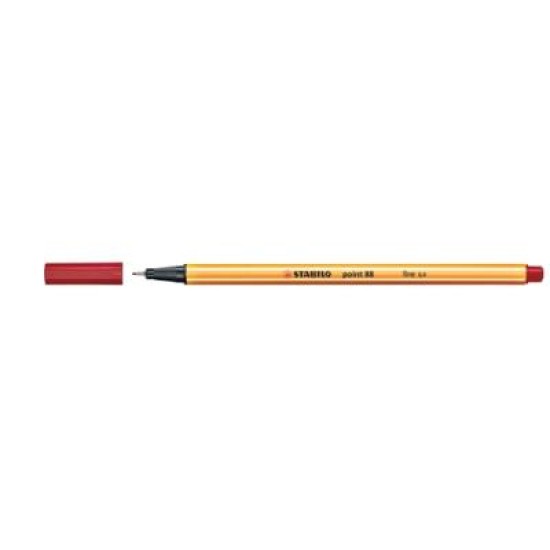 STABILO POINT 88 FINELINER 88/50 CRIMSON