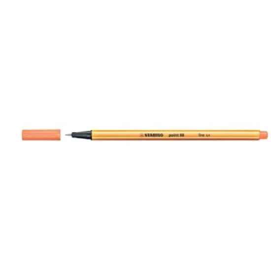 STABILO POINT 88 FINELINER 88/26 APRICOT