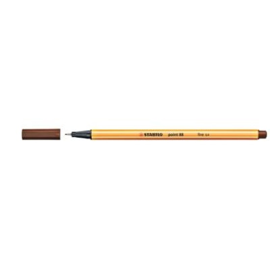 STABILO POINT 88 FINELINER 88/45 BROWN