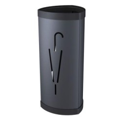 ALBA UMBRELLA STAND STEEL BLACK ALBA UMBRELLA STAND STEEL BLACK