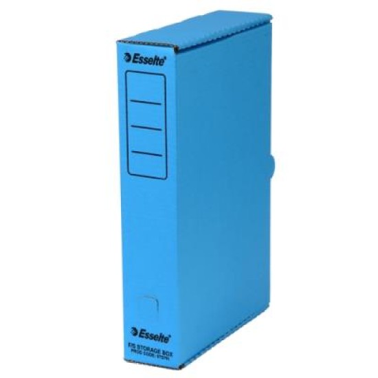 ESSELTE STORAGE BOX FOOLSCAP BLUE