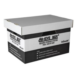 ESSELTE AR-KIVE STORAGE BOX & LID BLACK/ ESSELTE AR-KIVE STORAGE BOX & LID BLACK/