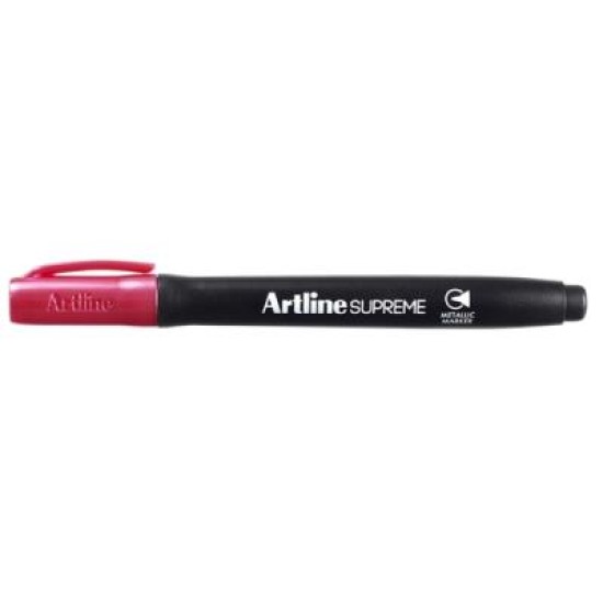 ARTLINE SUPREME METALLIC MKR BX12 PINK