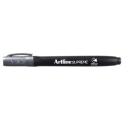 ARTLINE SUPREME METALLIC MKR BX12 SILVER
