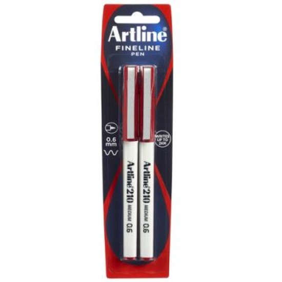 ARTLINE 210 FINELINER RD PK2