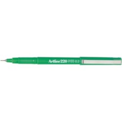 ARTLINE 220 PEN 0.2MM GREEN
