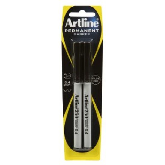 ARTLINE 250 PERM MARKER BLACK PK2