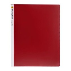 MARBIG A4 NON-REF D'PLAY BK W/CVR 40PG RED