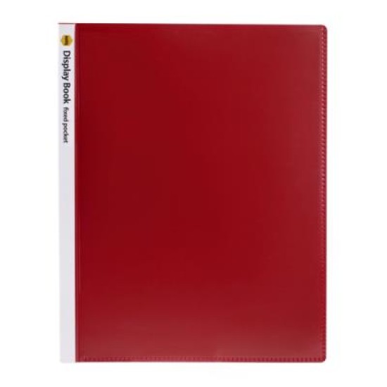 MARBIG A4 NON-REF D'PLAY BK W/CVR 40PG RED