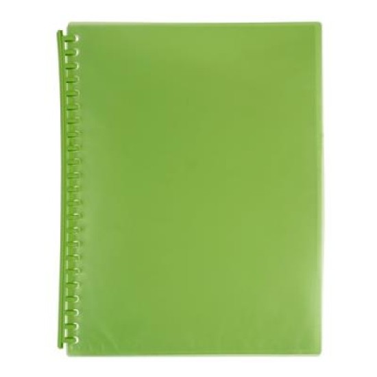 MARBIG A4 20 POC TRANS REF DISP BK LIME