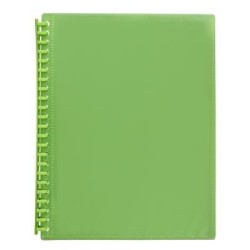 MARBIG A4 20PK INSERT CVR DISP BK LIME