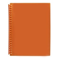 MARBIG A4 20PK INSERT CVR DISP BK ORANGE