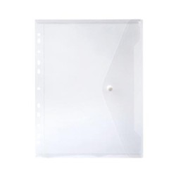 MARBIG BINDER POCKET BUTTON CLOSURE CLEAR MARBIG BINDER POCKET BUTTON CLOSURE CLEAR