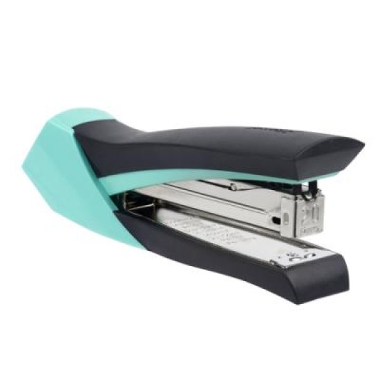 REXEL STAPLER SMOOTHGRIP BLACK/BLUE