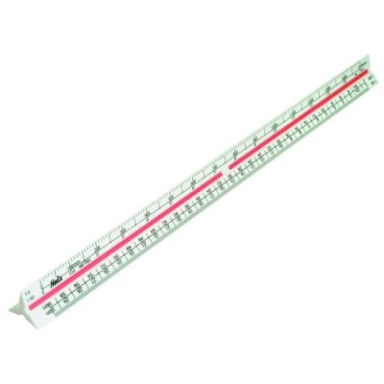 HELIX K93X40 (K93X70) TRINGLR SCALE RULE