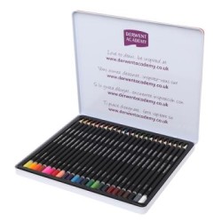 DERWENT ACY PENCILS COLOUR 24 TIN