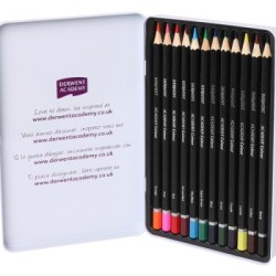 DERWENT ACY PENCILS WATERCOLOUR 12 TIN