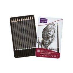 DERWENT ACY PENCILS SKETCHING 12 TIN