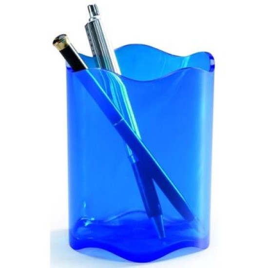 ICE PEN CUP TRANSLUCENT ICE BLUE