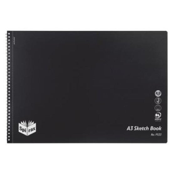 SPIRAX P533 PP SKETCH BOOK S/O A3 40 PG