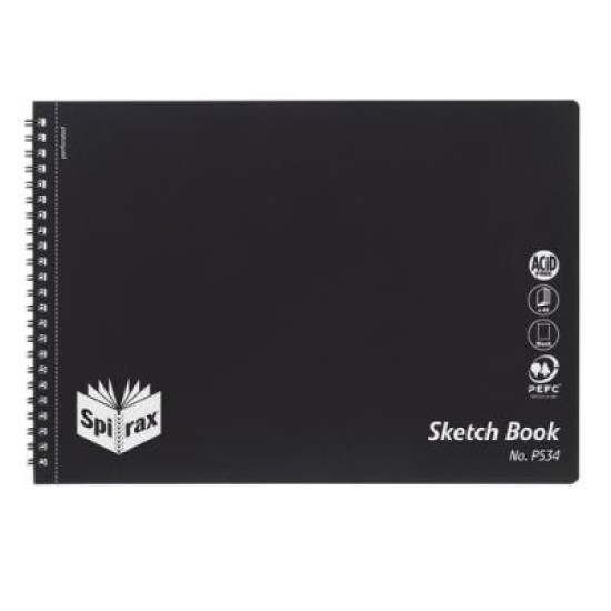 SPIRAX P534 PP SKETCH BOOK S/O A4 40 PG
