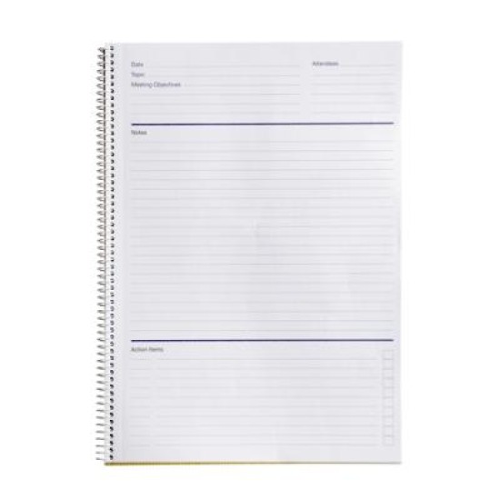 SPIRAX MEETING BOOK A4  140 PG