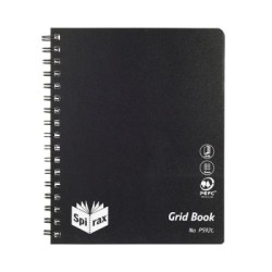 SPIRAX P592G GRID BK S/O 222X178MM 240P SPIRAX P592G GRID BK S/O 222X178MM 240P