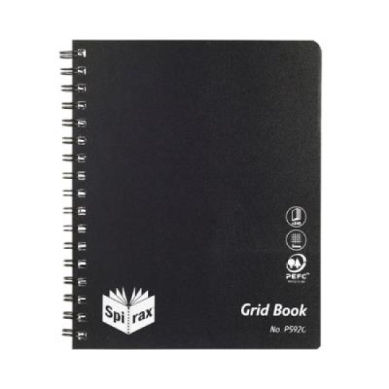 SPIRAX P592G GRID BK S/O 222X178MM 240P