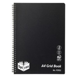 SPIRAX P595G PP GRID BOOK S/O A4 200PG SPIRAX P595G PP GRID BOOK S/O A4 200PG