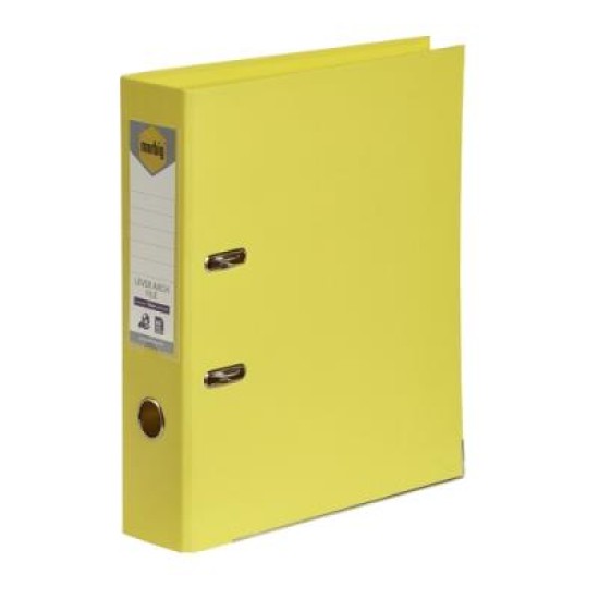 MARBIG PE LEVER ARCH A4 LEMON