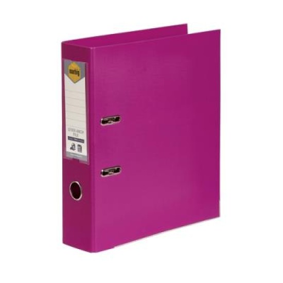 MARBIG PE LEVER ARCH A4 PINK