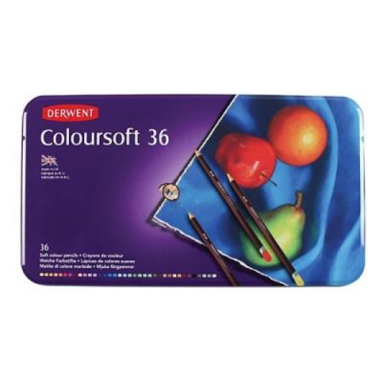 DERWENT COLOURSOFT 36 TIN