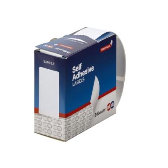 QUIKSTIK LBL DISP RECT REPO 24X49MM WH