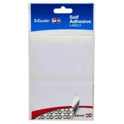 QUIKSTIK HANGSELL RECT PERM 48X75MM WHT