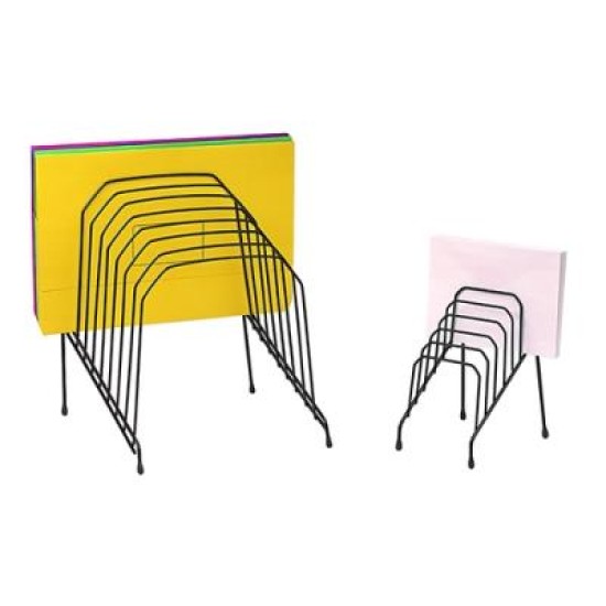 MARBIG STEP FILE ORGANISER WIRE BLK LGE