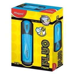 MAPED 742530 HIGHLIGHTER BLUE BOX 12