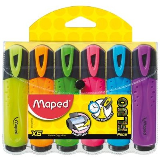 MAPED 742557 HIGHLIGHTER WALLET 6