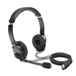 KENSINGTON HI-FI USB-A HEADPHONES WITH MICROPHO