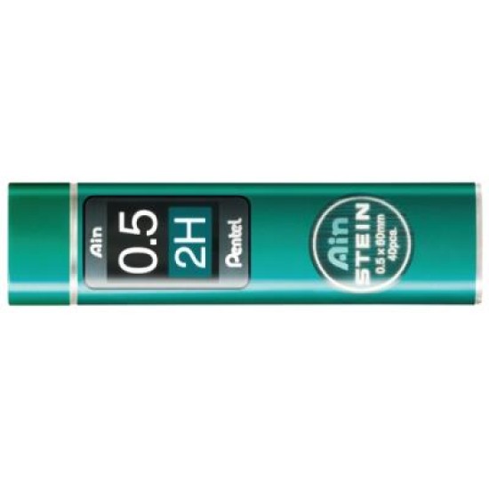 PENTEL AIN STEIN LEAD 2H 0.5MM TUBE 40 B