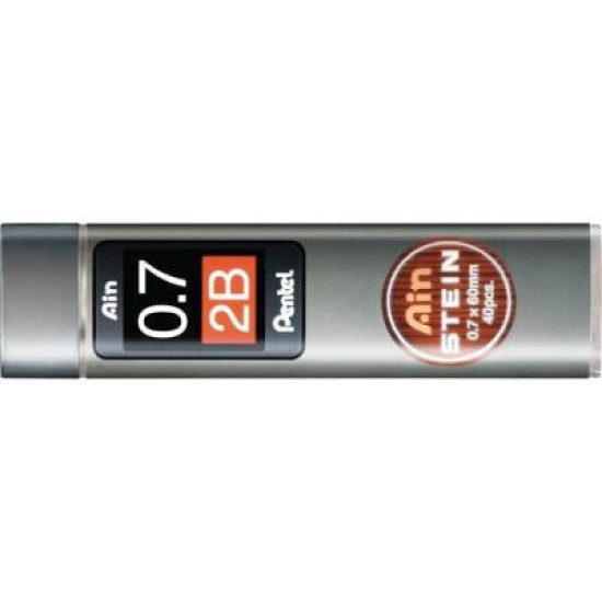 PENTEL AIN STEIN LEAD 2B 0.7MM TUBE 40 B